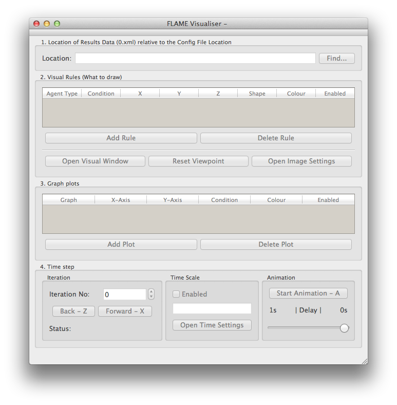 FLAME Visualiser v1 screenshot